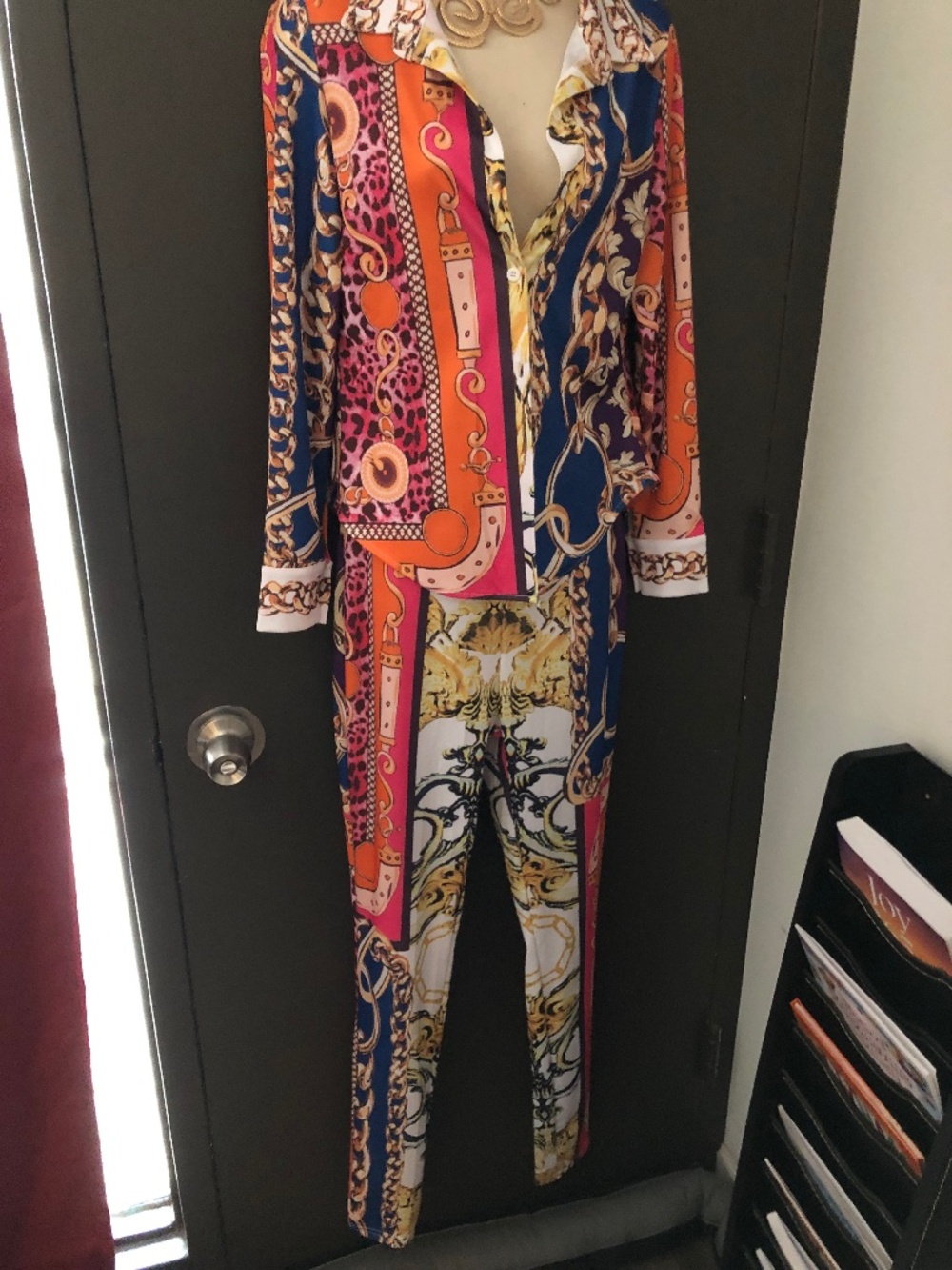 Cute Two Piece Pant Suit